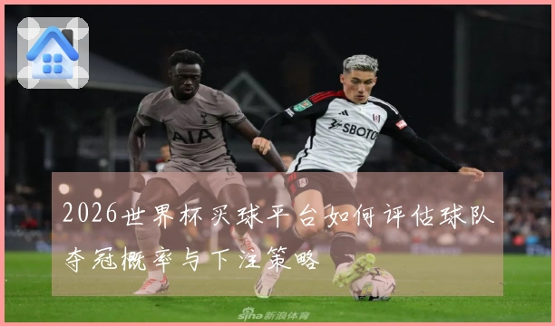 2026世界杯买球平台如何评估球队夺冠概率与下注策略
