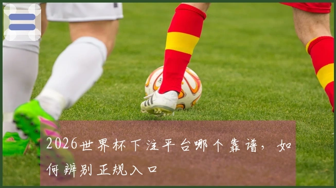 2026世界杯下注平台哪个靠谱，如何辨别正规入口