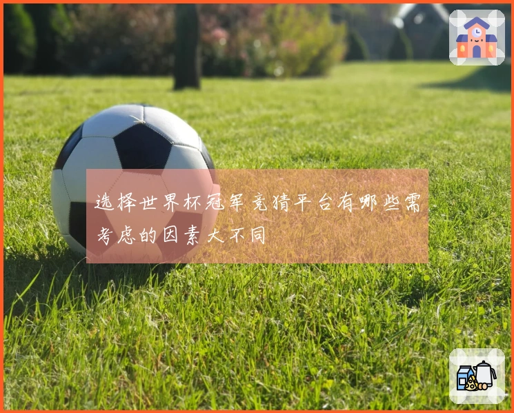 选择世界杯冠军竞猜平台有哪些需考虑的因素大不同